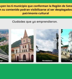 «Vitrina Virtual Emprende Santander: Pioneros en la Innovación Cultural, Turismo y la Salvaguardia del Patrimonio Cultural de Soto Norte y las Regiones»